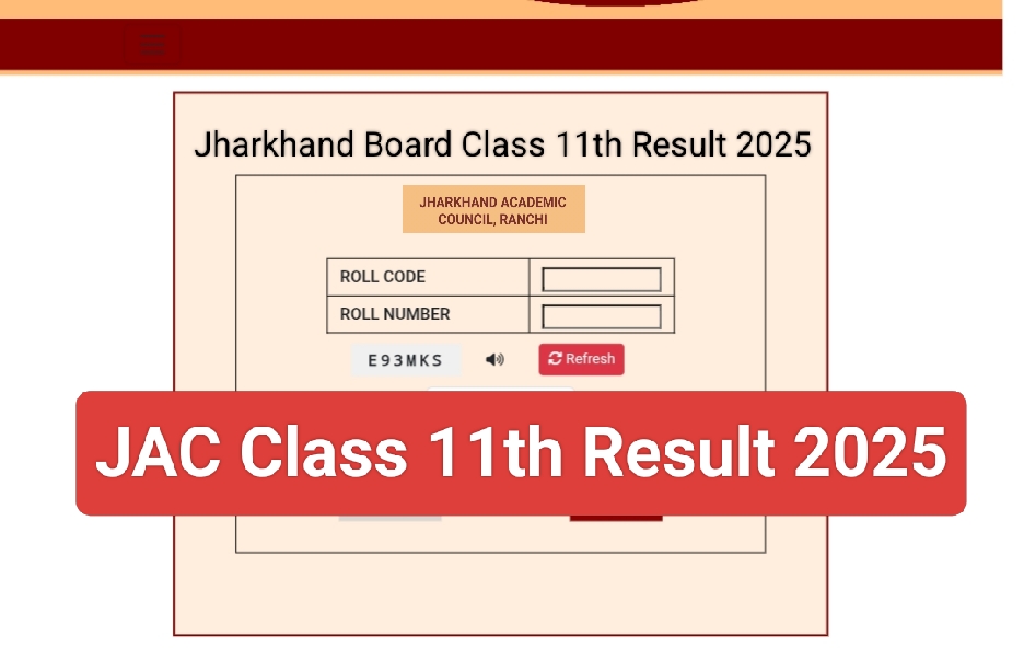Sarkari Result JAC 11th Result 2025 Link